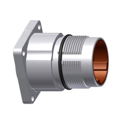 M23 4 Kontak Panel Tip Erkek 180° (Düz) Konnektör TE CONNECTİVİTY INTERCONTEC C53A040NN00000200000 - INTERCONTEC