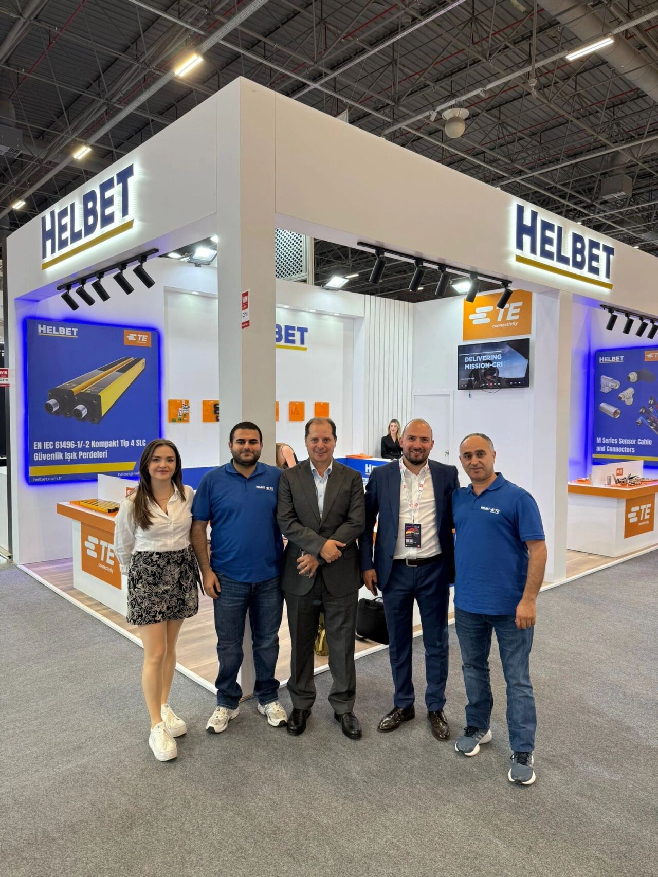 HELBET TE Connectivity ınd Distribütörü olarak WİN Fuarında yerimizi aldık !