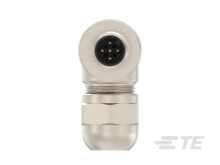 M12 5 PİN ERKEK 90 DERECE A-KOD METAL KONNEKTÖR TE Connectivity - TE Connectivity