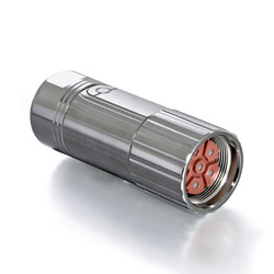 M23 8 Kontak Kablo Tip Dişi 180° (Düz) Konnektör TE CONNECTİVİTY INTERCONTEC BSTA078NN00580235000 - INTERCONTEC