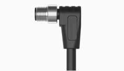 M8 3 PİN ERKEK 90° 5 M PUR SENSÖR KABLOSU DEGSON