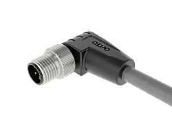 M8 3 PİN ERKEK 90° 5 M PVC SENSÖR KABLOSU OLVO