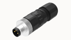 M8 3 PİN ERKEK SEYYAR KONNEKTÖR DEGSON