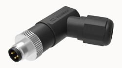 M8 3 PİN ERKEK 90° SEYYAR KONNEKTÖR DEGSON