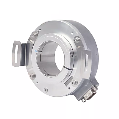 OLV-K100 incremental encoder, yüksek hızlı enkoder 3000–5000 rpm 1000 çözünürlük Dış çap: 100 mm 300 kHz Open collector çıkış 9 pin erkek/dişi soket - 1