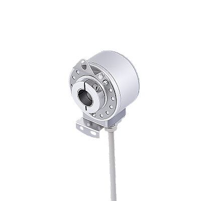 OLV-K50 incremental encoder, optik pozisyon enkoderi Hollow shaft: 14 mm Optik enkoder Line driver çıkış Besleme: 5VDC Çözünürlük: 50–23040 PPR Enkoder  - 1