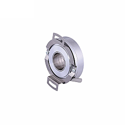 OLV-K58 incremental encoder, rotary encoder 58 mm dış çap, 24 mm kalınlık Kolay montajlı enkoder 28.800 pulse’a kadar çözünürlük